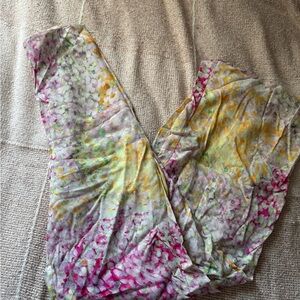 Aritzia Wilfred floral pants